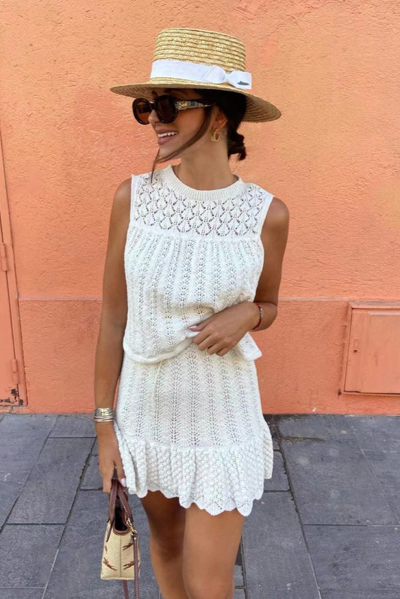 Manon | Ensemble deux pièces en crochet pour femme