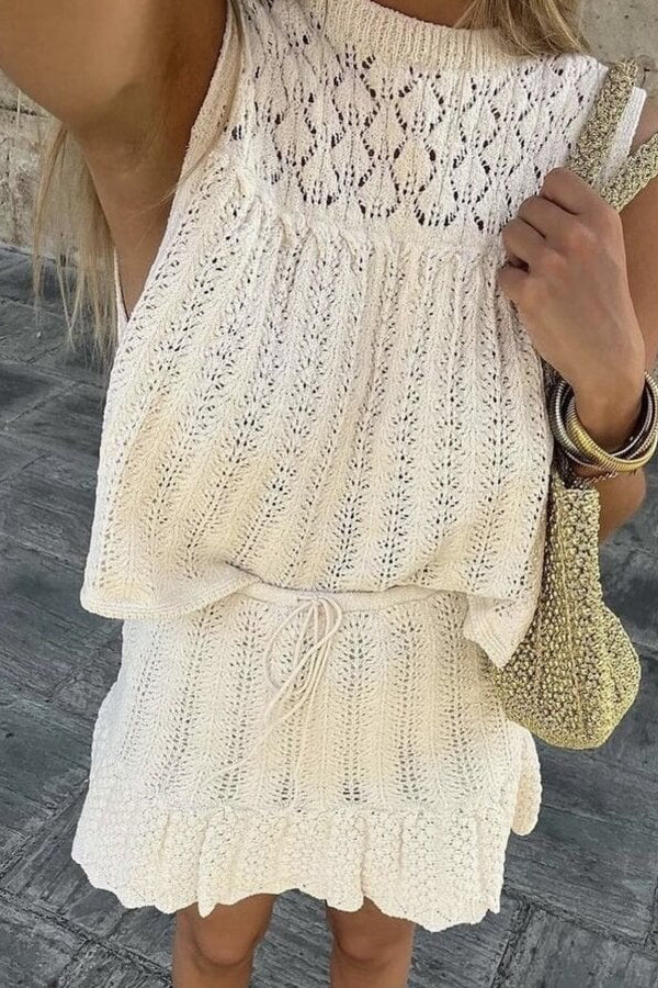 Manon | Ensemble deux pièces en crochet pour femme