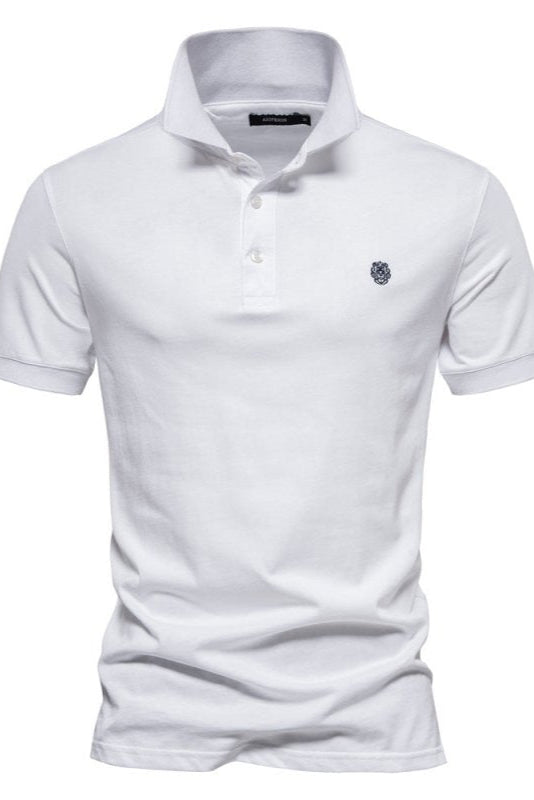 Adrien | Polo Classique Slim en Coton Stretch pour Homme
